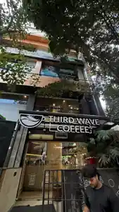 Third Wave Coffee exterior after the Run to Devcon gathering in Bengaluru